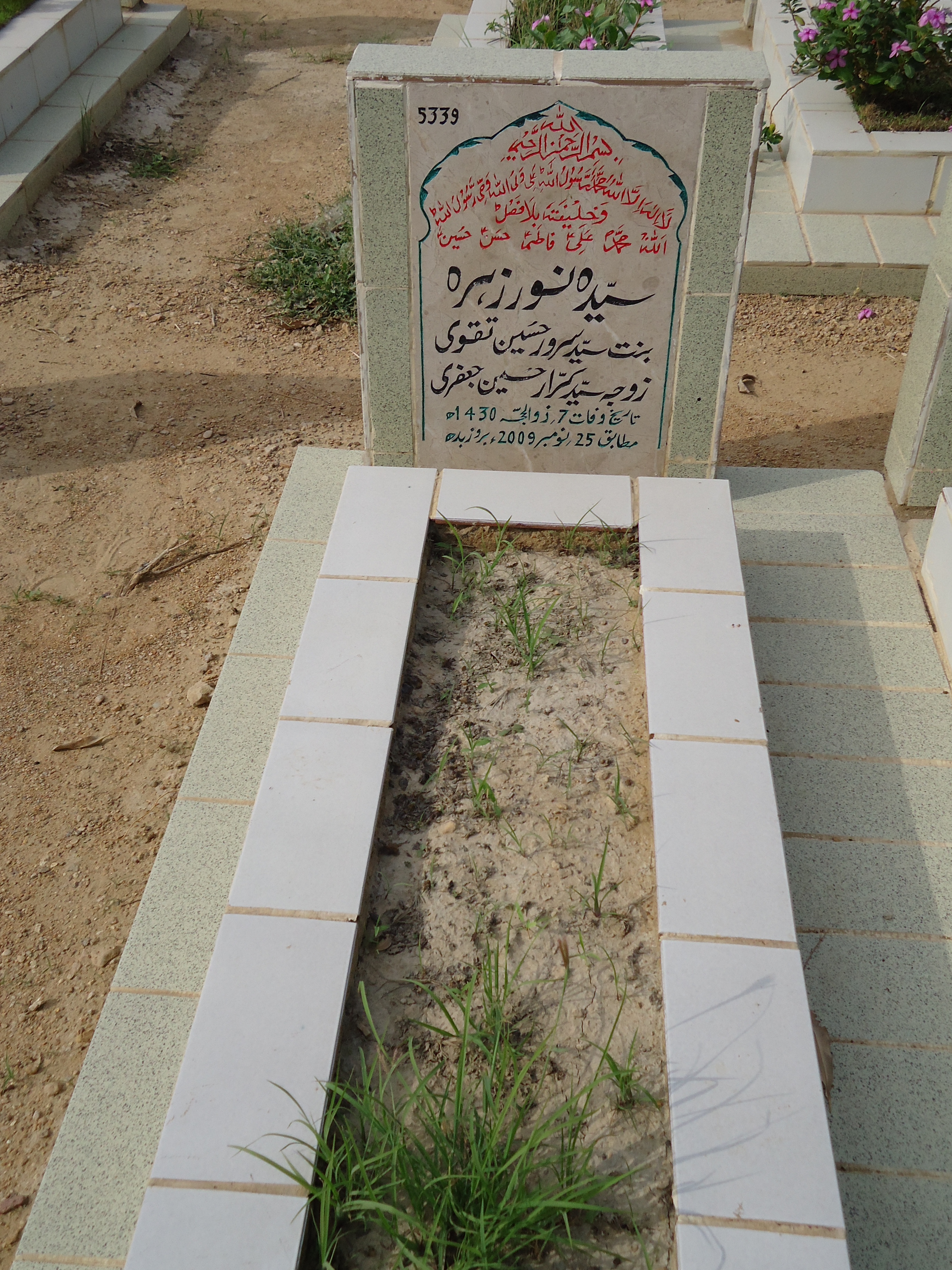 5339 – Syeda Noor Zehra